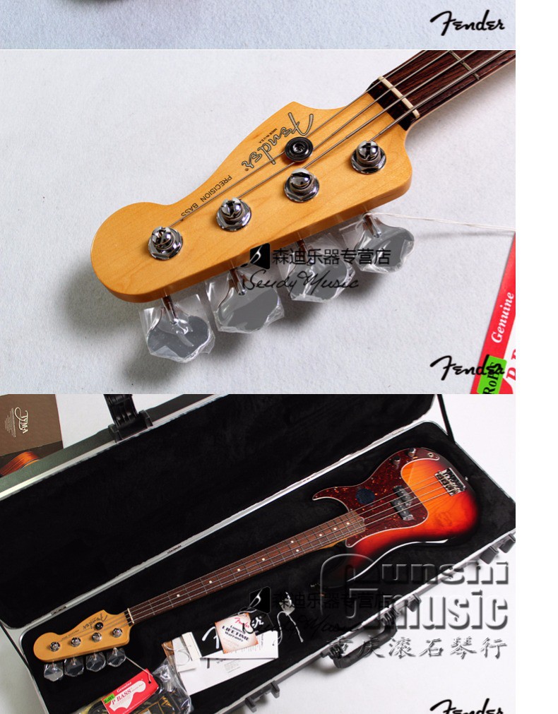 Fender 019-3600-700/014-6200-502/580/506电贝司贝斯